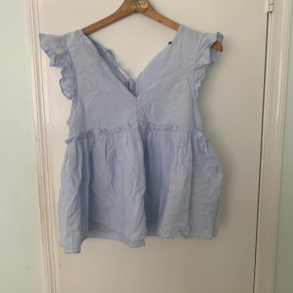 Zara peplum top